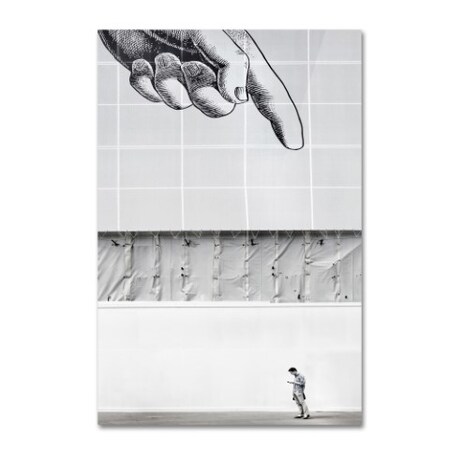 Trademark Fine Art Linda Wride 'The Finger Points' Canvas Art, 30x47 1X03980-C3047GG